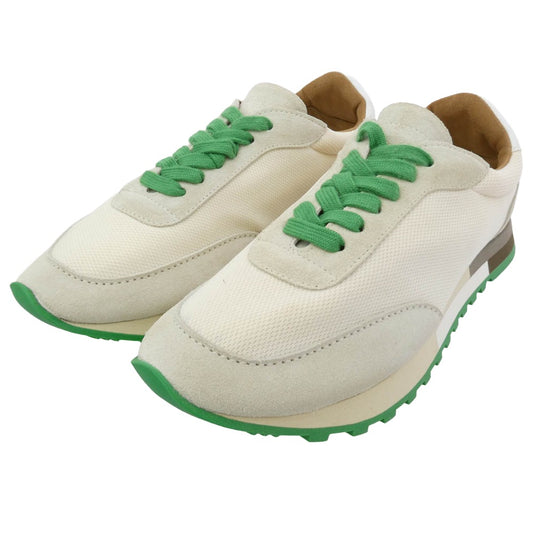 The Row ザロウ OWEN RUNNER オーウェン ランナー スニーカー オフホワイト系 グリーン系 36【中古】