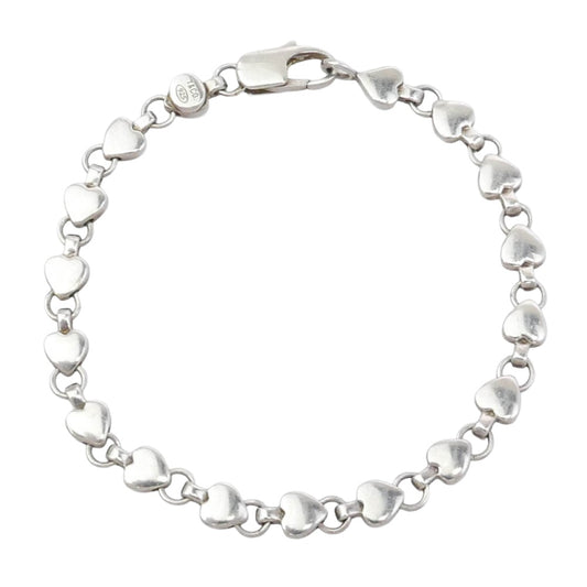 TIFFANY&Co. ティファニー パフハート ブレスレット シルバー系【中古】