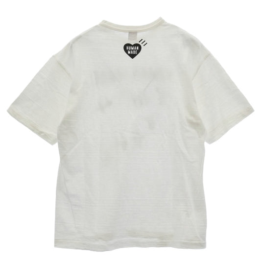 HUMAN MADE ヒューマンメイド 24SS Graphic T-Shirt #17 グラフィック 半袖 Tシャツ ホワイト系 XL【中古】