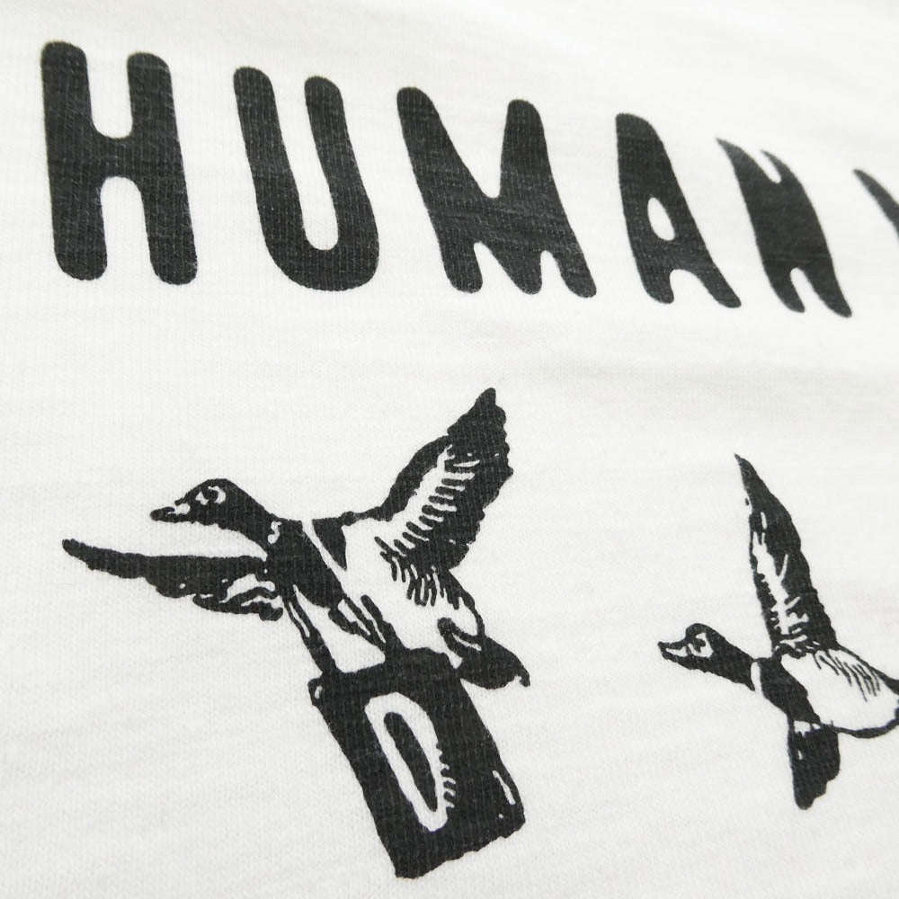 HUMAN MADE ヒューマンメイド 24SS Graphic T-Shirt #17 グラフィック 半袖 Tシャツ ホワイト系 XL【中古】