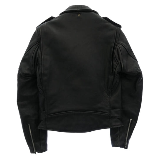 schott ショット USA製 PERFECTO 618 レザー ダブル ライダースジャケット ブラック系 36【中古】