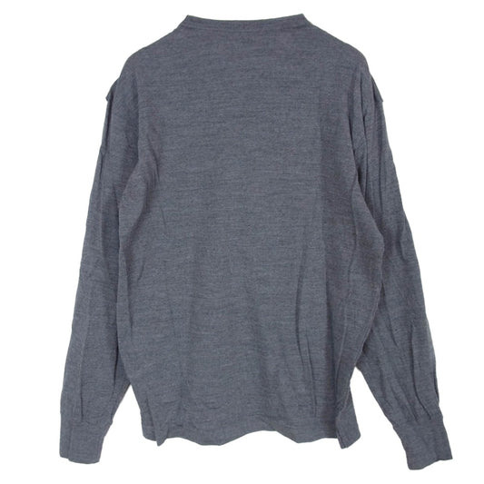 COMME des GARCONS HOMME コムデギャルソンオム 02AW HG-T029 田中オム ウール 縮絨 カットソー 長袖 グレー系 表記無し【中古】