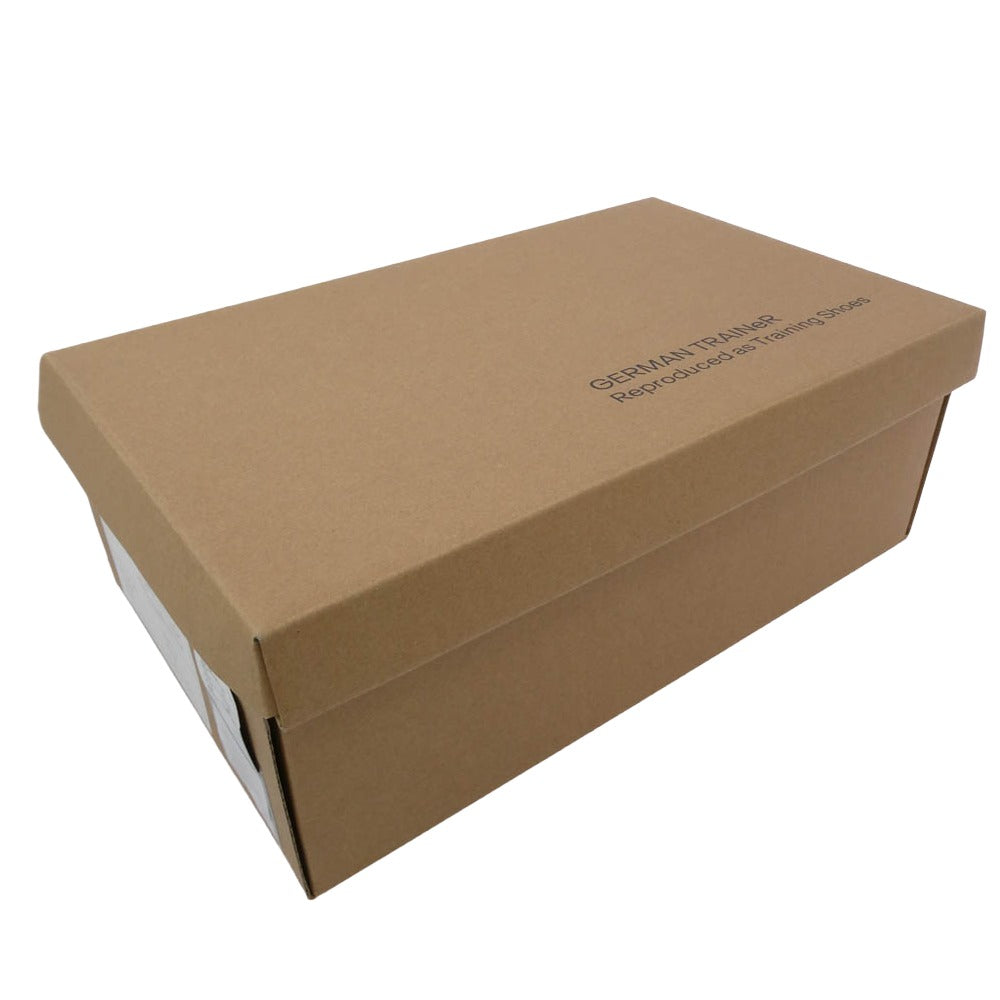 ジャーマントレーナー Reproducted as Training Shoes スエード ローカット スニーカー ダークグレー系 41【中古】