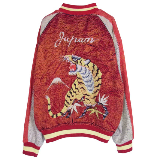 トルク 25-2106 Knit Souvenir Jacket ニット スーベニア ジャケット オレンジ系 3【中古】