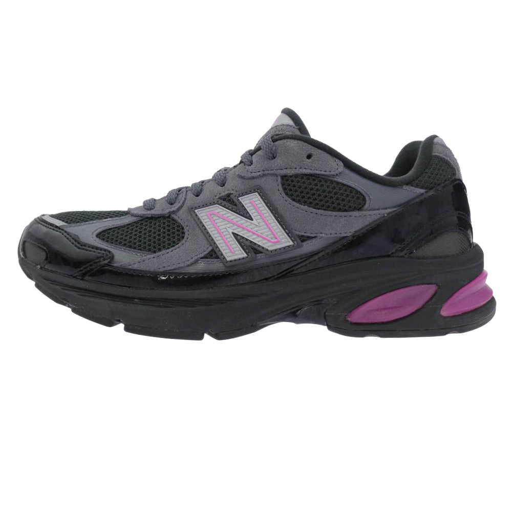 NEW BALANCE ニューバランス U20106Y6 ABZORB 2010 TOKYO NIGHT アブゾーブ ローカットスニーカー ブラック系 ピンク系 シルバー系 29cm【中古】 NEW BALANCE ニューバランス U20106Y6 ABZORB 2010 TOKYO NIGHT