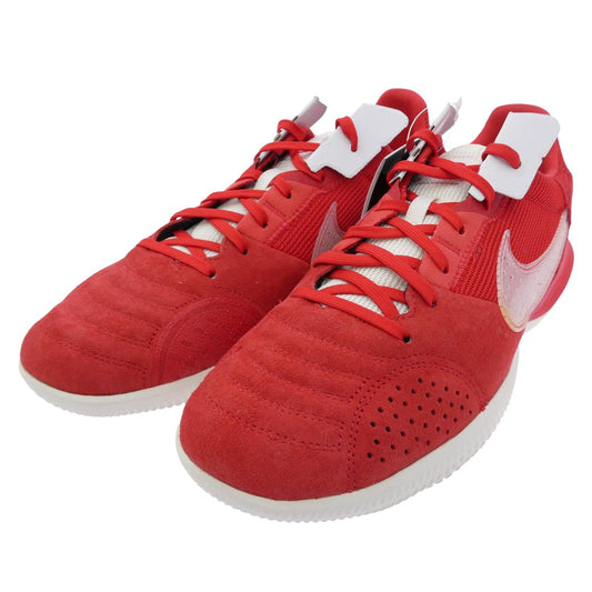 NIKE ナイキ DC8466-611 STREETGATO ストリートガト フットサルシューズ レッド系 ホワイト系 27cm【新古品】【未使用】【中古】