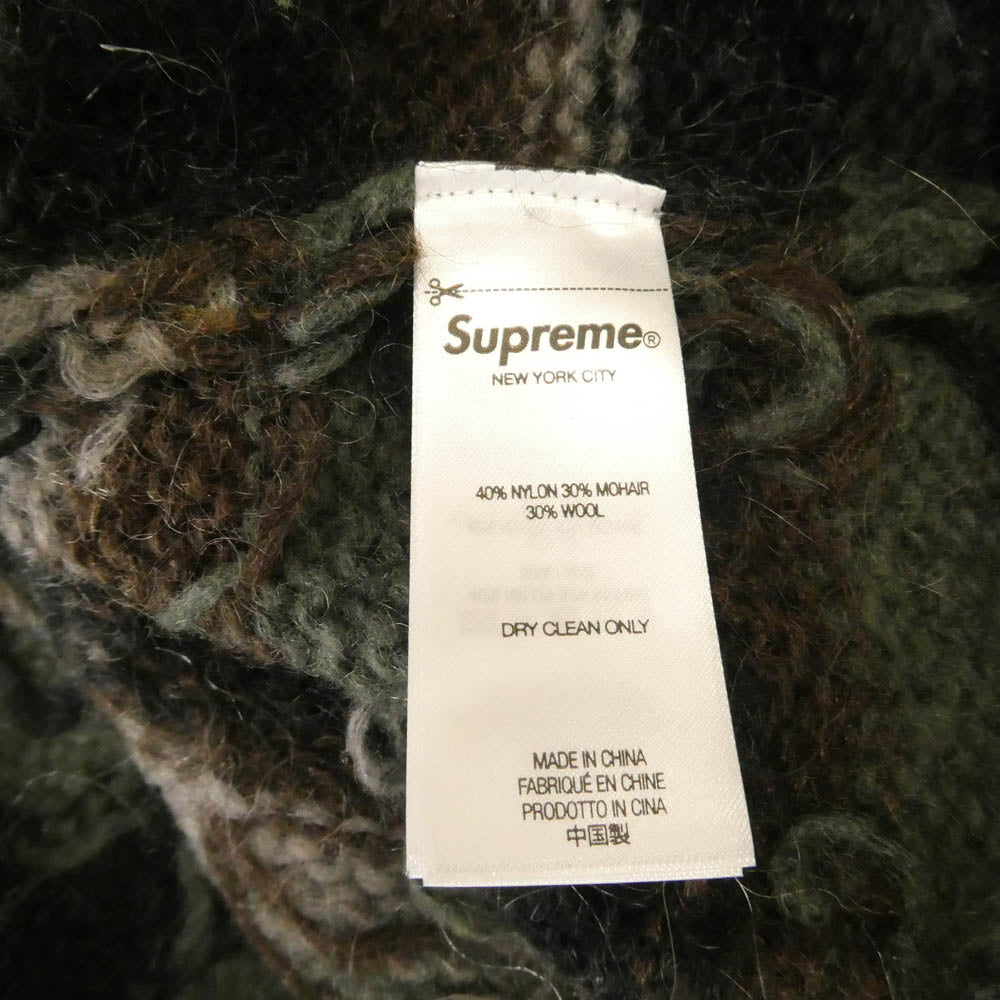 Supreme シュプリーム 25AW Brushed Mohair Sweater ブラッシュド モヘア モヘヤ ニット セーター マルチカラー系 L【中古】