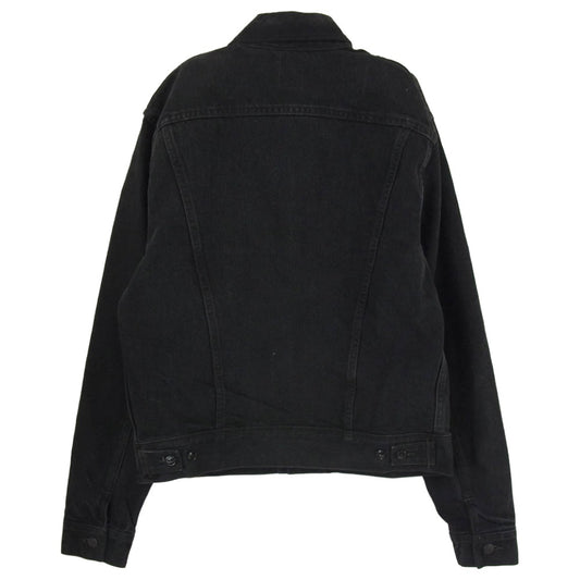 RRL ダブルアールエル Worn-In ウォーンイン ヴィンテージ加工 ブラック デニム トラッカー ジャケット ブラック系 S【中古】