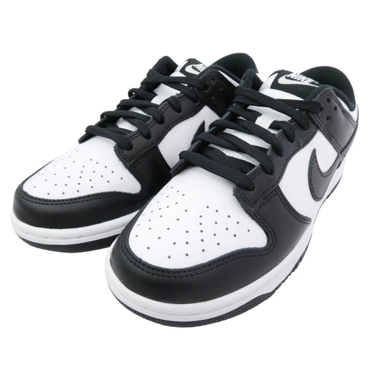 NIKE ナイキ DD1503-101 Women's Dunk Low ウィメンズ ダンク ロー スニーカー ブラック系 ホワイト系 24.5cm【美品】【中古】
