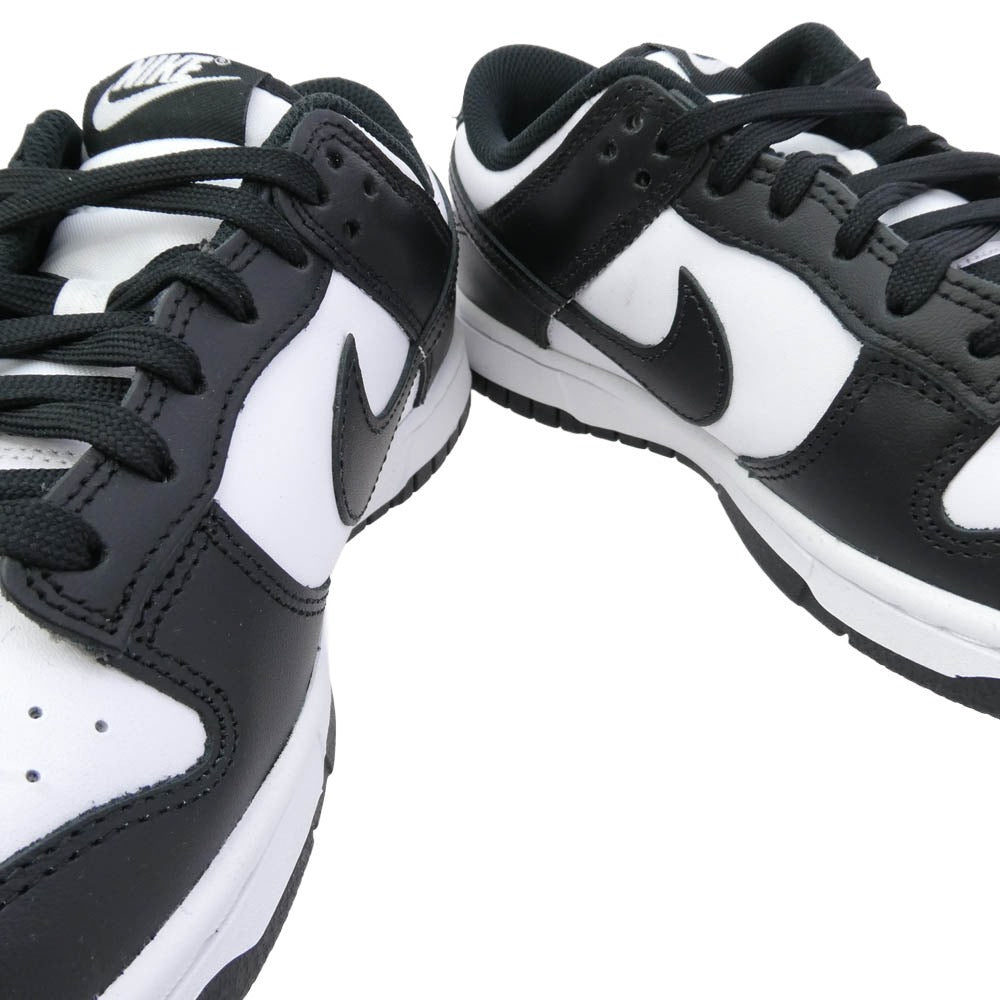 NIKE ナイキ DD1503-101 Women's Dunk Low ウィメンズ ダンク ロー スニーカー ブラック系 ホワイト系 24.5cm【美品】【中古】