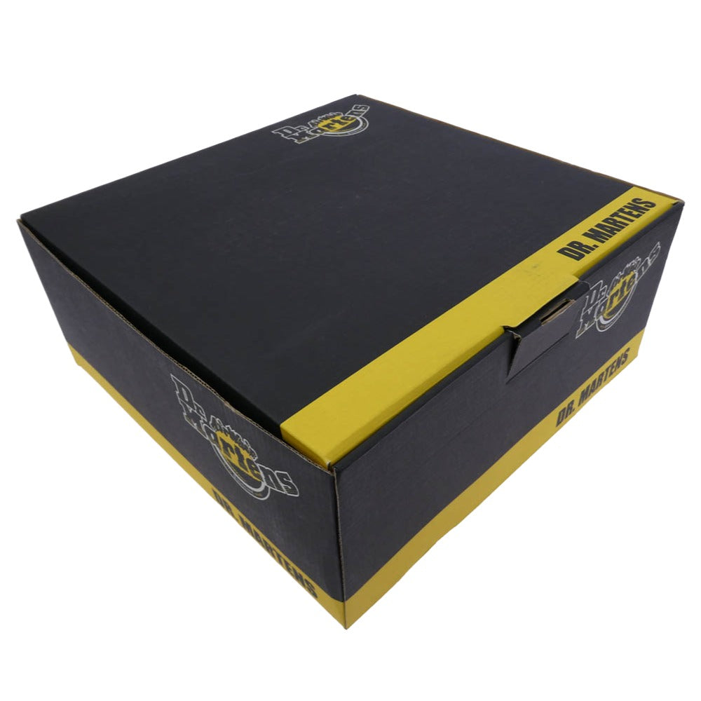 Dr.Martens ドクターマーチン 1460 NAPPA ナッパレザー 8 ホール ブーツ ブラック系 イエロー系 US7【極上美品】【中古】