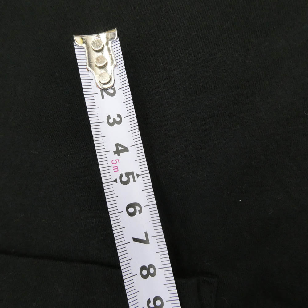 CHROME HEARTS クロムハーツ(原本無) 国内正規品 CH T-SHIRT バックプリント スクロールラベル クルーネック 半袖 Tシャツ ブラック系 L【中古】