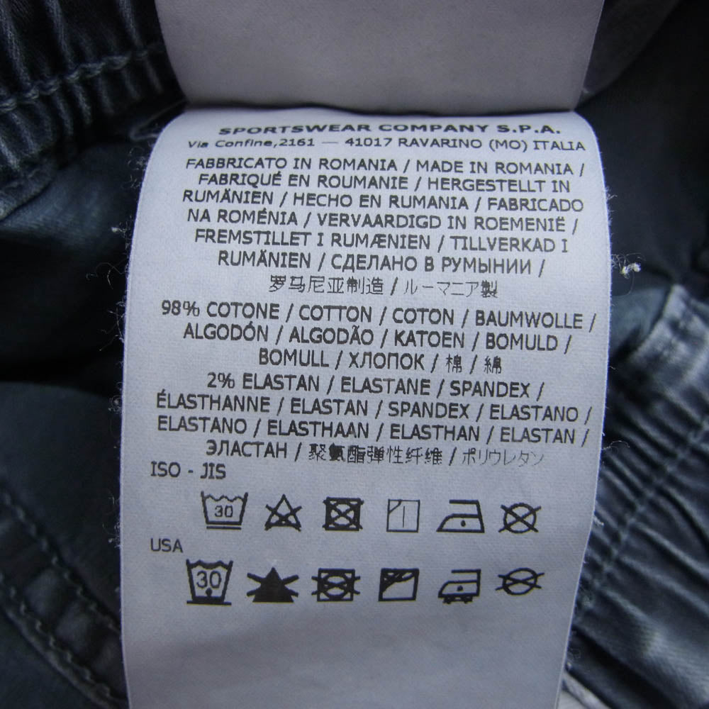 STONE ISLAND ストーンアイランド 7815L0904 Bermuda Cargo Shorts バミューダ ロゴパッチ カーゴ ショートパンツ ショーツ グレー系 29【中古】