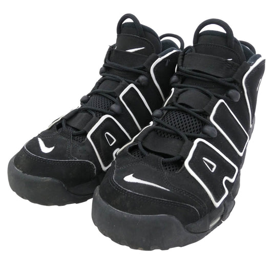 NIKE ナイキ 414962-002 AIR MORE UPTEMPO エア モアアップテンポ モアテン スニーカー ブラック系 ホワイト系 27cm【中古】