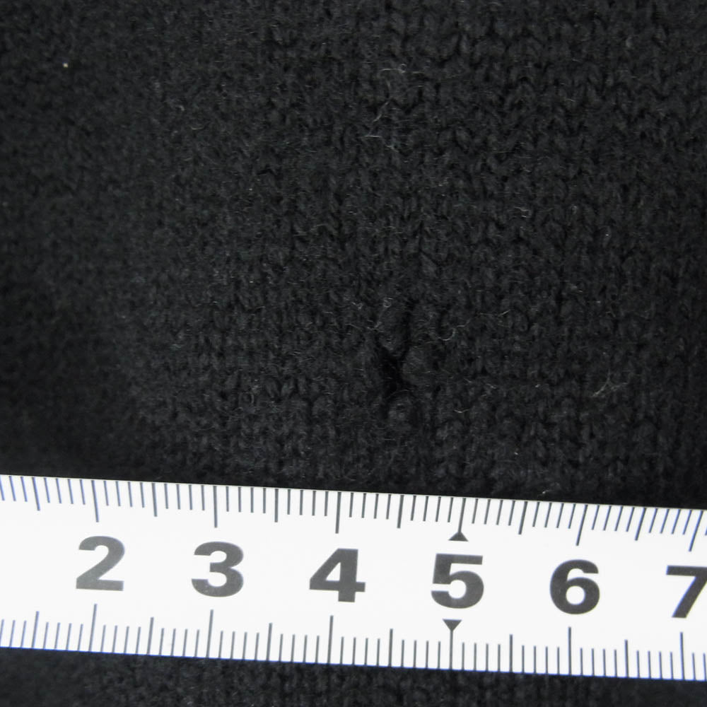 GIVENCHY ジバンシィ 19AW BM90B44Y5D スプリットロゴ ウール クルーネック ニット セーター ブラック系 L【中古】
