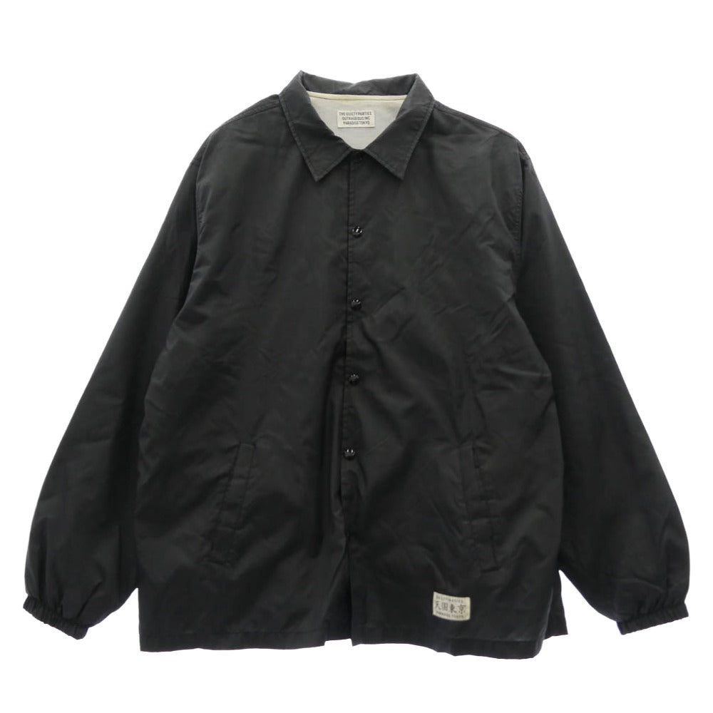 美品 WACKO MARIA 天国東京 コーチジャケット Lサイズ 18FW WACKO MARIA ワコマリア COACH JACKET 天国東京 コーチ ジャケット