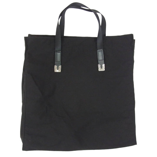 TOGA トーガ TZ242-AG962 TOO トゥー SQUARE TIP TOTE BAG スクエア チップ トートバッグ ブラック系【中古】