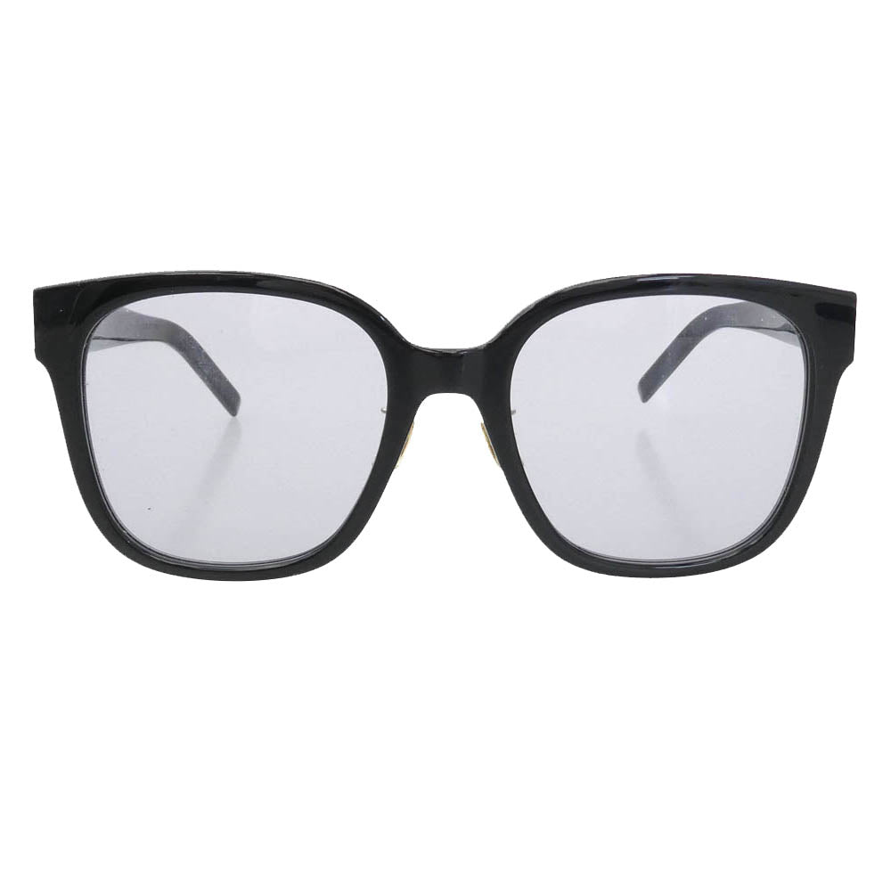 SAINT LAURENT サンローラン SL M105/F モノグラム ロゴテンプル サングラス 眼鏡 アイウェア ブラック系 55□20-150【中古】 SAINT LAURENT サンローラン SL M105/F モノグラム ロゴテンプル