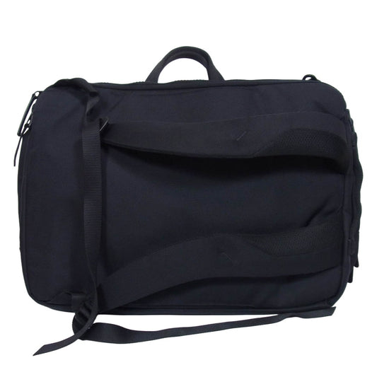 THE NORTH FACE ノースフェイス NM81827 CORDURA BALLISTIC 3WAY DAYPACK ロゴレザーパッチ デイパック コーデュラ バリスティック ビジネスバッグ ブラック系【美品】【中古】