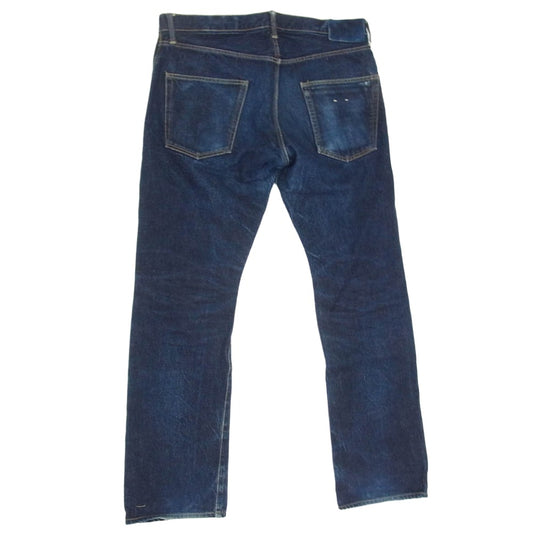 VISVIM ビズビム 20AW 0120205005021 SOCIAL SCULPTURE 01 SLIM RAW ソーシャルスカルプチャー デニム 01 スリム ロウ 13oz デニムパンツ インディゴブルー系 W34【中古】