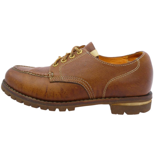 VISVIM ビズビム 14AW 0114202002009 FIL 限定 SCOUT MOC TOE LO-FOLK スカウト モックトゥ ロー フォーク 4ホール モックトゥ レザーシューズ ブラウン系 9【中古】