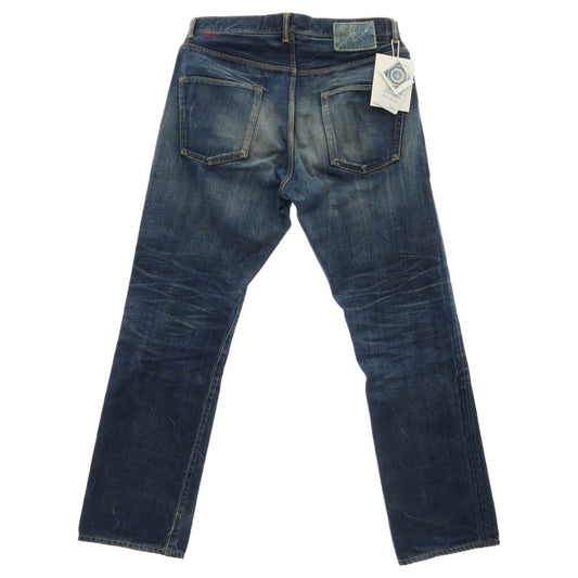 VISVIM ビズビム 17AW 0117205005037 SOCIAL SCULPTURE DRY DENIM 3 INDIGO ソーシャルスカルプチャー ドライ デニム 3 インディゴ デニムパンツ ジーンズ インディゴブルー系 2【美品】【中古】