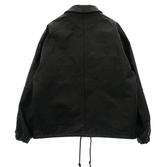 schott ショット 7825950054 LEATHER COACH JACKET クローム鞣し カウレザー コーチジャケット ブラック系 M【美品】【中古】