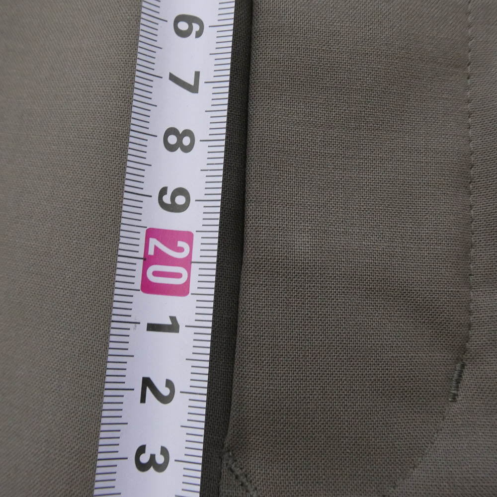 Rick Owens リックオウエンス 24SS RU01D3390-ZL Drawstring Slim Long Pants ドローストリング スリム ロング パンツ ZL素材 DUST チャコール系 48【中古】