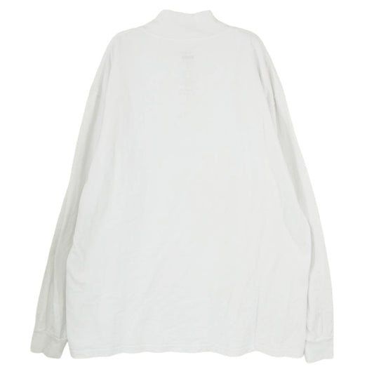 GRAPHPAPER グラフペーパー L/S Mock Neck Tee モックネック 長袖 ロングスリーブ カットソー Tシャツ ロンT ホワイト系 2【中古】