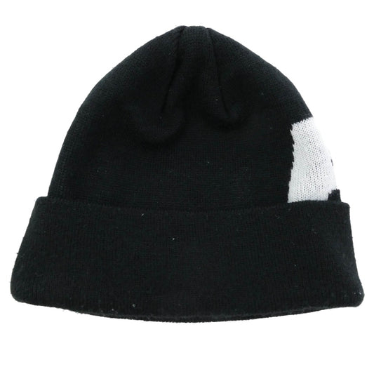 F.C.R.B. エフシーアールビー 20AW FCRB-202080 F.C.Real Bristol FCRB エフシーレアルブリストル × NEW ERA ニューエラ BIG LOGO CUFF KNIT ビッグ ロゴ ビーニー ニット帽 帽子 ブラック系【中古】