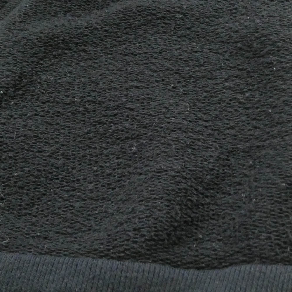 CHROME HEARTS クロムハーツ(原本無) LI'L PUDGE SS プラスレザーパッチ ダガージップ ノースリーブ パーカー フーディー ブラック系 M【中古】