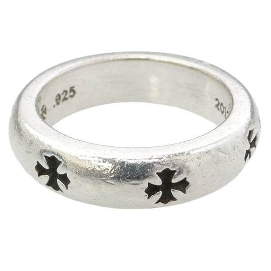 CHROME HEARTS クロムハーツ(原本無) NEGATIVE CH PLUS ネガティブ CHプラス リング シルバー系 14号【中古】