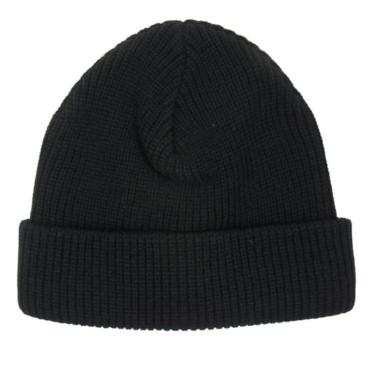WTAPS ダブルタップス 21AW 212MADT-HT02 BEANIE ビーニー ロゴ ニット帽 ブラック系 X00【美品】【中古】
