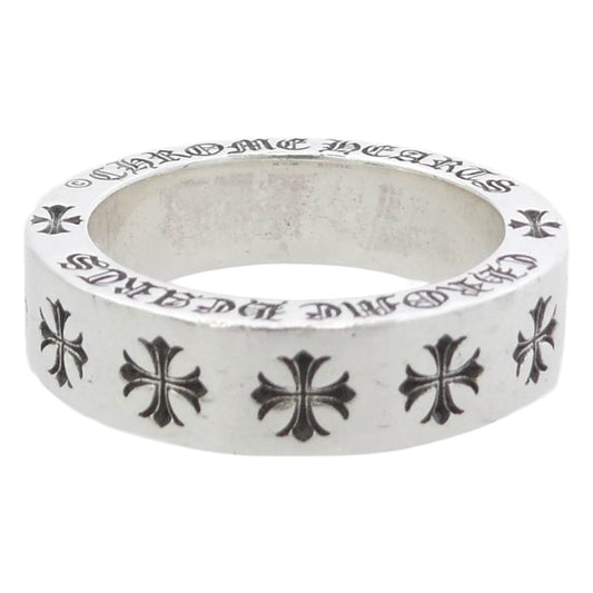 CHROME HEARTS クロムハーツ(原本無) 6mm SPACER FOREVER 6mm スペーサー フォーエバー リング シルバー系 17.5号【中古】