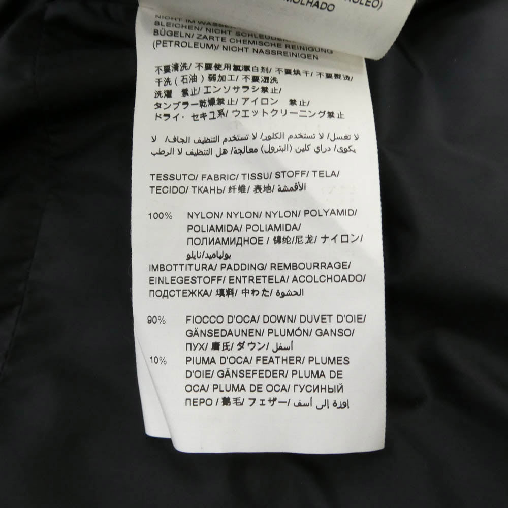 TATRAS タトラス LTAT22A4866-D AVECI アヴェチ ラクーンファー ジップアップ ダウン ジャケット ブラック系 02【中古】