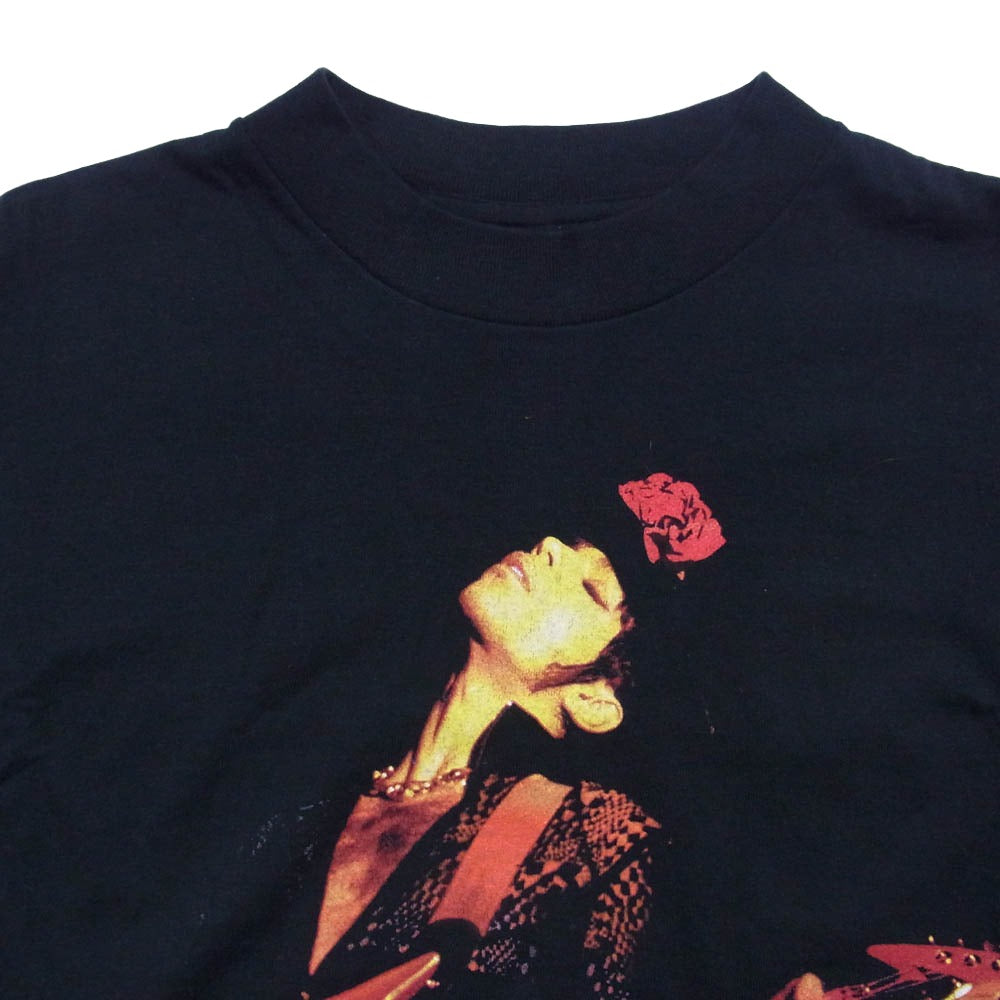 90s USA製 PRINCE THE GOLD EXPERIENCE プリンス ザ ゴールド エクスペリエンス 半袖 Tシャツ ブラック系 L【中古】
