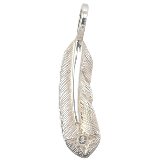 FIRST ARROW's ファーストアローズ P-004L フェザー S ペンダント トップ シルバー系【中古】