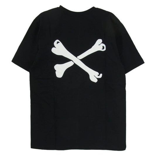 WTAPS ダブルタップス 14SS 141PCDT-ST05S CROSS BONE TEE クロスボーン 半袖 Tシャツ ブラック系 2【新古品】【未使用】【中古】