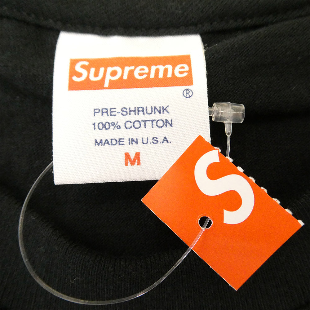 Supreme シュプリーム 15SS Gold Tooth Tee ゴールド トゥース ティー プリント 半袖 Tシャツ カットソー ブラック系 M【新古品】【未使用】【中古】