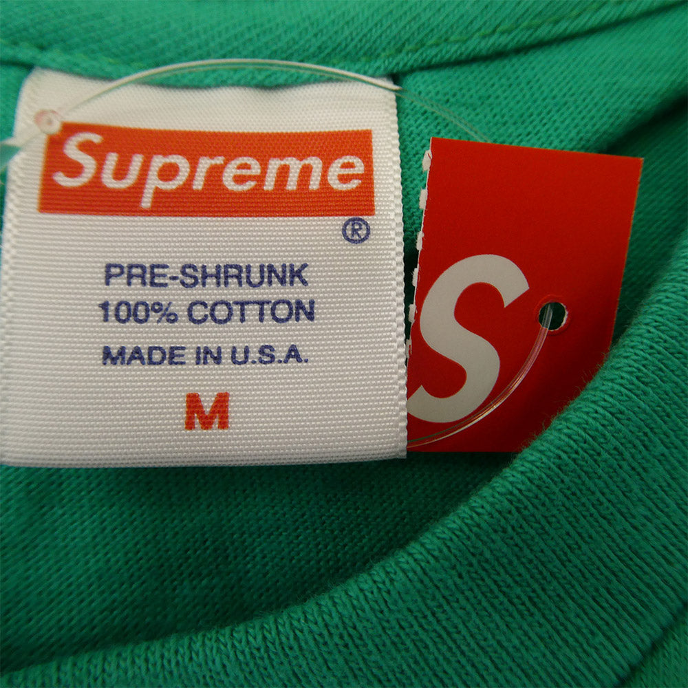 Supreme シュプリーム 16SS Dancer Tee ダンサー プリント 半袖 Tシャツ カットソー グリーン系 M【新古品】【未使用】【中古】