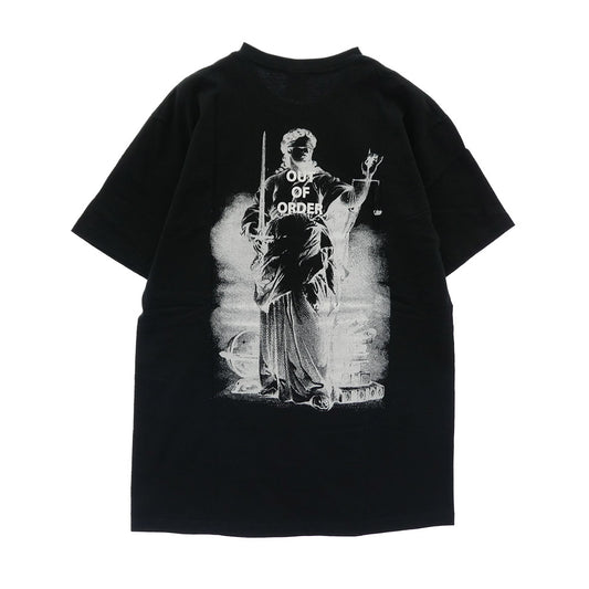 Supreme シュプリーム 11SS Out Of Order Tee アウトオブオーダー プリント 半袖 Tシャツ カットソー ブラック系 M【美品】【中古】