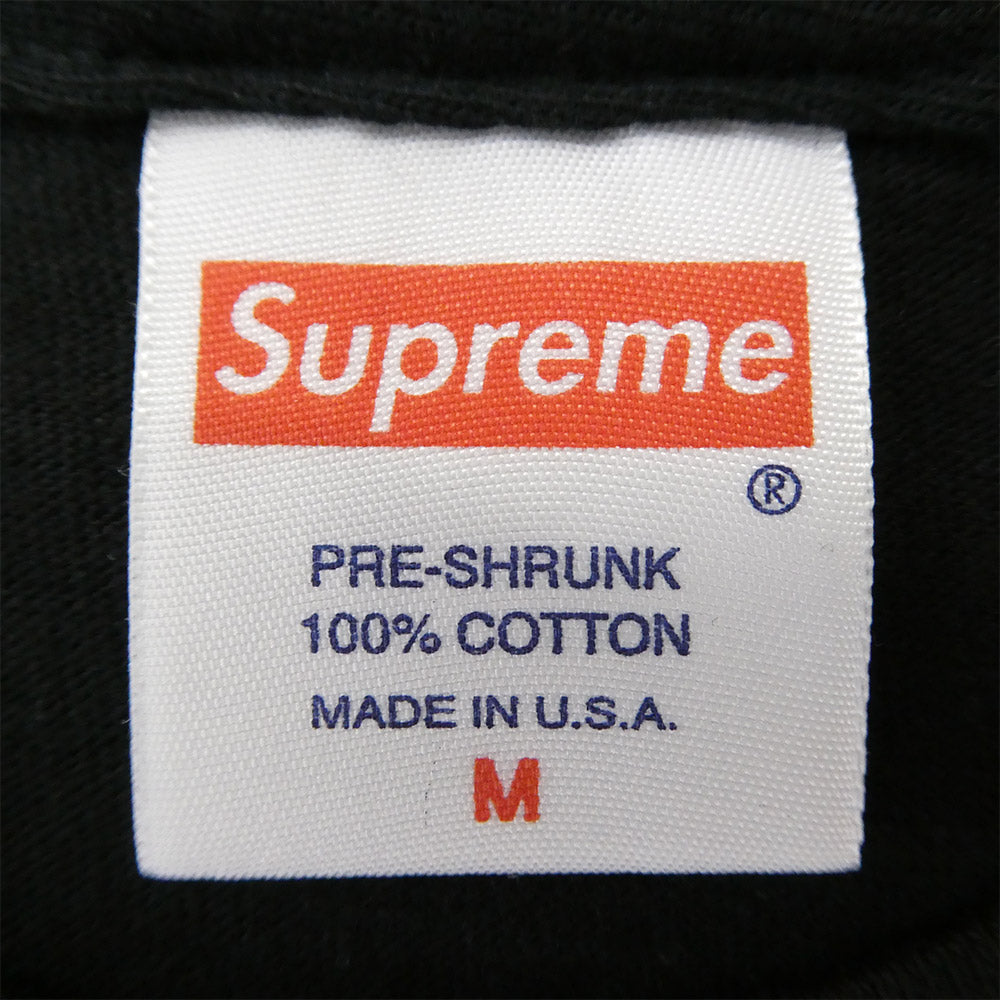 Supreme シュプリーム 11SS Out Of Order Tee アウトオブオーダー プリント 半袖 Tシャツ カットソー ブラック系 M【美品】【中古】