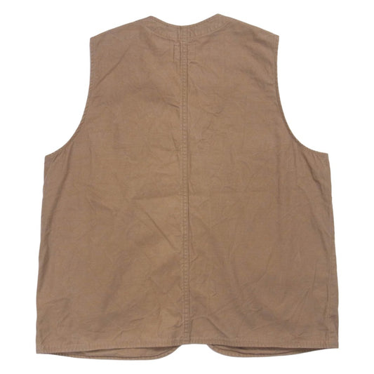 ワーカーズ W&G VEST カーゴポケット ベスト ベージュ系 L【中古】