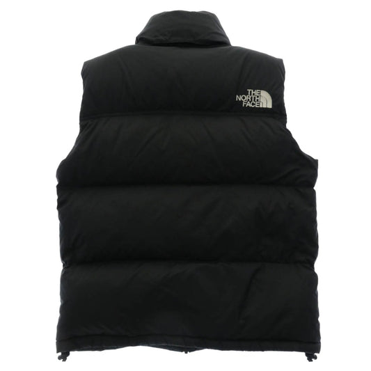 THE NORTH FACE ノースフェイス ND91843 Nuptse Vest Black ヌプシ ダウン ベスト ブラック系 ダークネイビー系 L【中古】