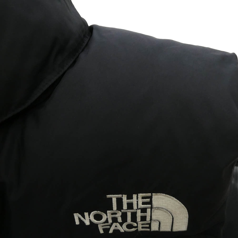 THE NORTH FACE ノースフェイス ND91843 Nuptse Vest Black ヌプシ ダウン ベスト ブラック系 ダークネイビー系 L【中古】