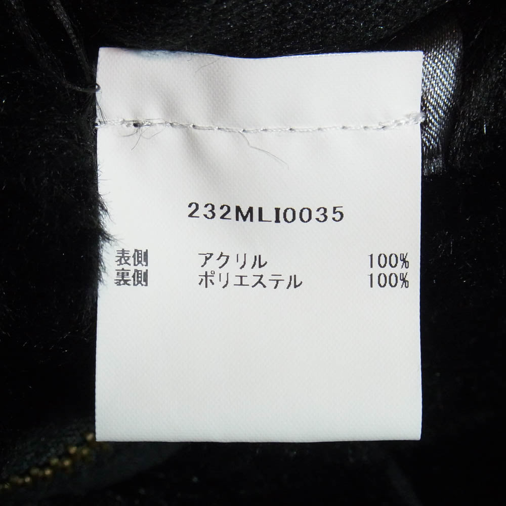 Barbour バブアー 232MLI0035 SL Fur Liner アクリルファーライナー フロントジップ ファー ライナー ベスト スリム フィット ブラック系 36【美品】【中古】