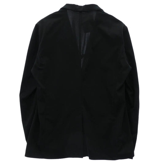 ATTACHMENT アタッチメント AG21-032 イゲージプレーティング 天竺 テーラードジャケット ブラック系 3【中古】