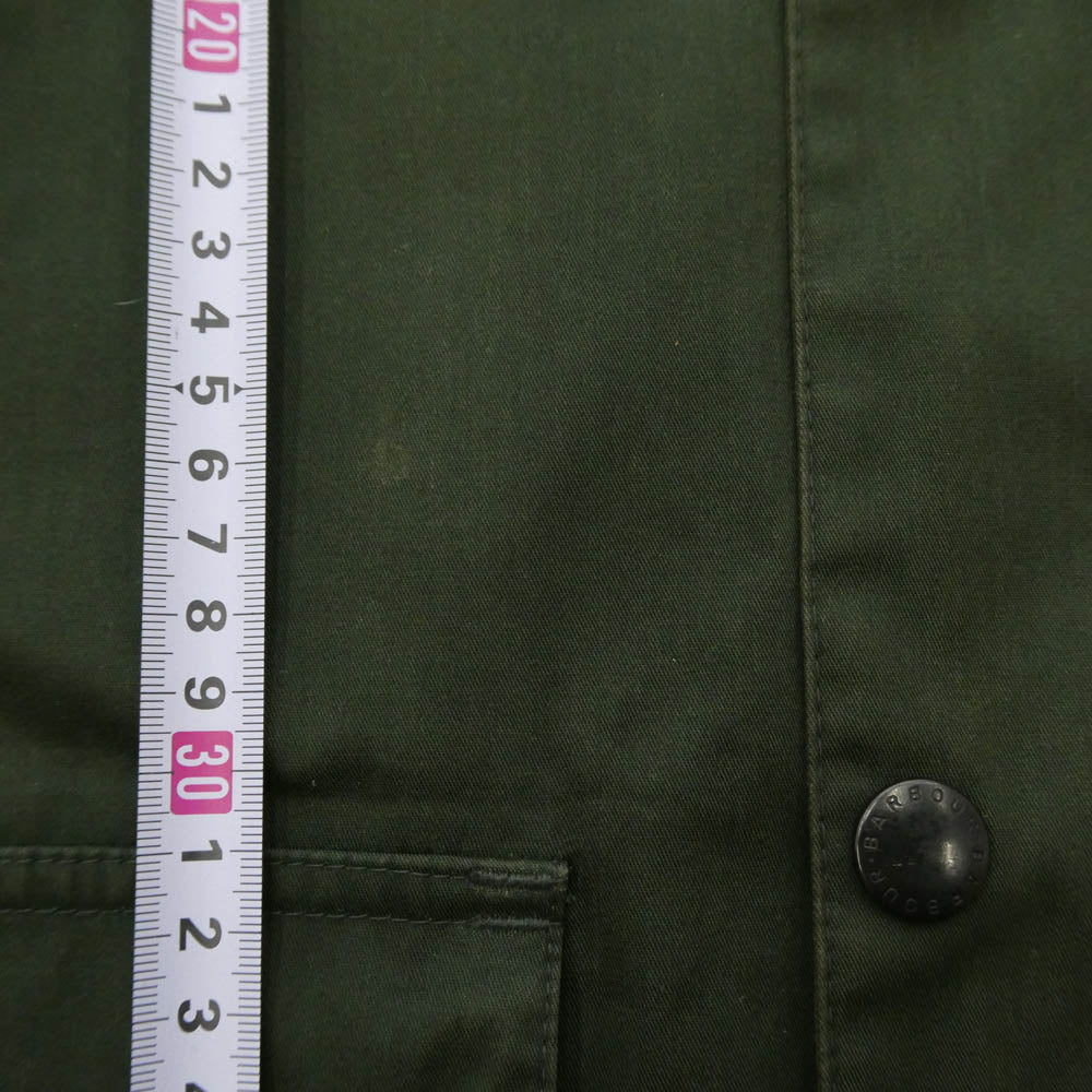 Barbour バブアー 2001241 BEDALE TECH CLASSIC FIT 3ワラント ノンワックス ビデイル テック ジャケット モスグリーン系【中古】