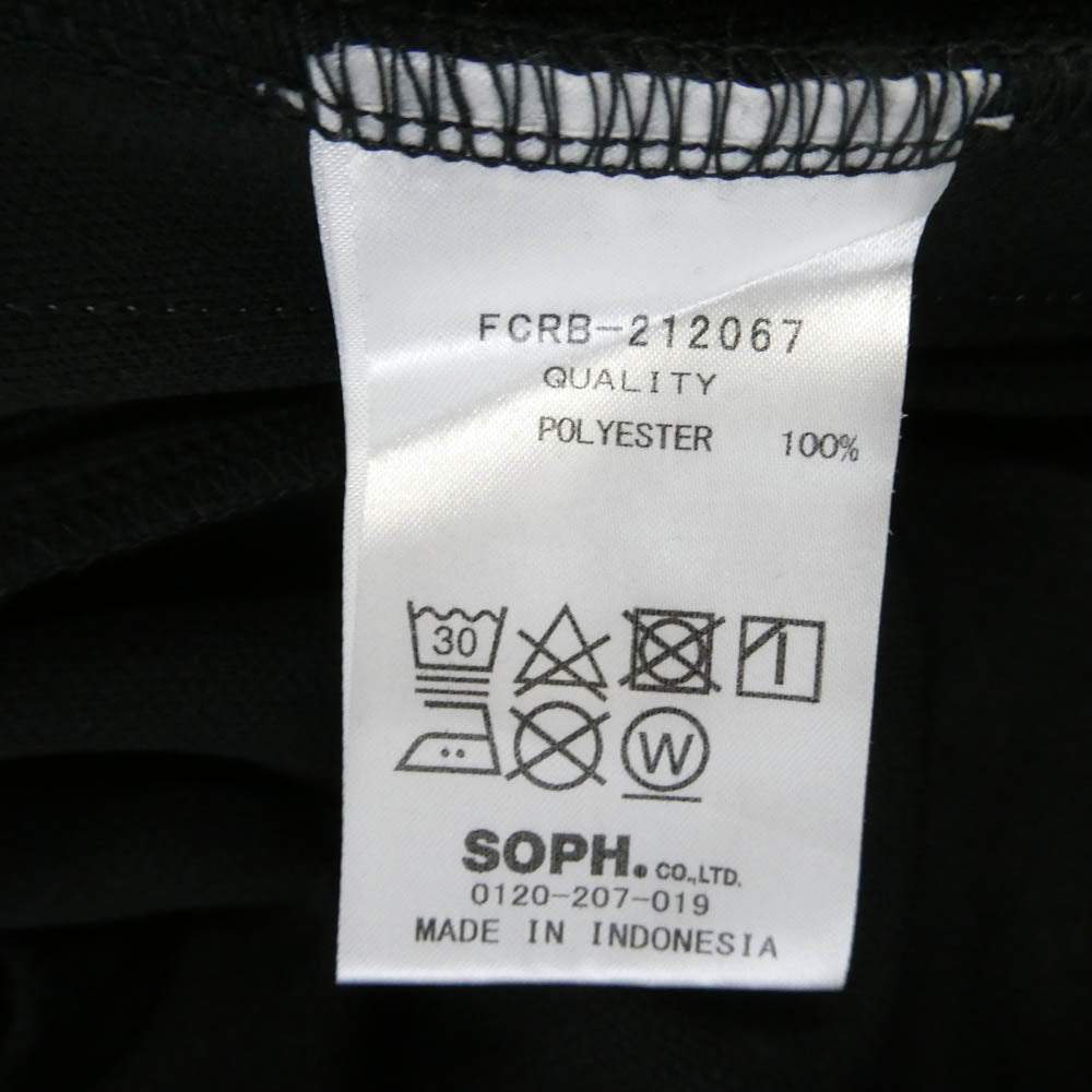 F.C.R.B. エフシーアールビー 21AW FCRB-212067 F.C.Real Bristol エフシーレアルブリストル TRAINING TRACK PANTS トレーニング トラック パンツ ジャージ ブラック系 S【美品】【中古】