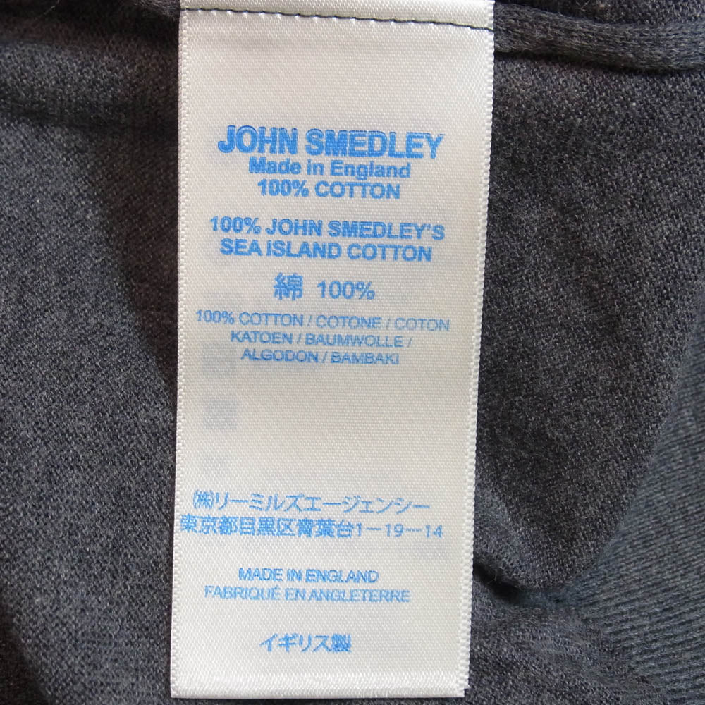 JOHN SMEDLEY ジョンスメドレー 長袖 ニット セーター グレー系 L【新古品】【未使用】【中古】